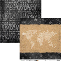 Billede: STUDIO LIGHT SCRAPBOOKING ARK 30,5×30,5CM 1 ARK SCRAPUS41, førpris kr. 8,- nupris