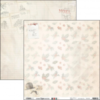 Billede: STUDIO LIGHT SCRAPBOOKING ARK 30,5×30,5CM 1 ARK SCRAPUS52, Ultimative Scrap Collection, førpris kr. 8,- nupris