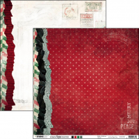 Billede: STUDIO LIGHT SCRAPBOOKING ARK 30,5×30,5CM 1 ARK SCRAPUS53, Ultimative Scrap Collection, førpris kr. 8,- nupris 