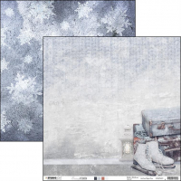 Billede: STUDIO LIGHT SCRAPBOOKING ARK 30,5×30,5CM 1 ARK SCRAPSA01, Snowy Afternoon, førpris kr. 8,- nupris
