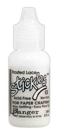 Billede: stickles glimmerlim 18ml. frosted lace