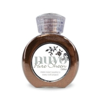 Billede: Nuvo - Pure Sheen Glitter - Copper - 702n, 100 ml, førpris kr. 48,- nupris