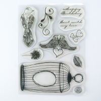 Billede: Tonic clear stamps watch the birdie set 2, 669E, 10,5x15cm