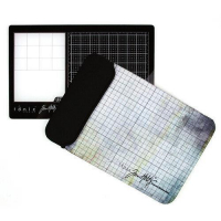 Billede: Tonic / Tim Holtz Travel Glass Media Mat - Left Handed 2632E, 40x26cm