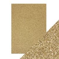 Billede: Craft Perfect – Glitter Card – “Gold Dust” 200gr A4 9940E, 1 ark