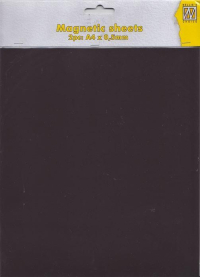 Billede: Nellie Snellen Magnetic Sheets 0,5mm MAG004, 2 stk., kan bruges i p4680060 magnetisk folder til dies
