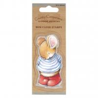 Billede: stempel 50x100mm, genert kanin, country companions