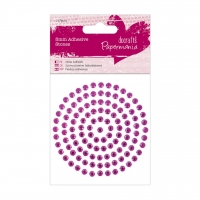 Billede: Rhinsten 5mm pink/violet, PMA 351616, førpris kr. 15,- nupris