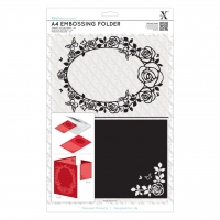 Billede: A4 XCUT Embossingfolder XCU 515141, passer til PressBoss og E-bosser