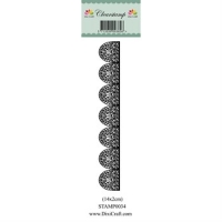 Billede: Dixi Craft Stempel STAMP0034, bort 14x2cm, førpris kr. 28,- nupris