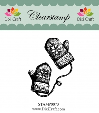Billede: DIXI CRAFT STEMPEL STAMP0073, 2 luffer i snor, 4,9x6,8cm, førpris kr. 24,00, nupris
