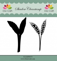 Billede: Dixi Craft Shadow Clearstamp “Flower-4
