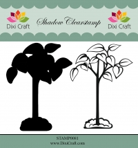 Billede: Dixi Craft Shadow Clearstamp “Flower-6