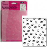Billede: Crafts-Too Embossingfolder “Football