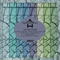 Billede: Paper Favourites Paper Pack, Scorched Earth, PF360, 200gsm - 8 ark - 30,5x30,5cm