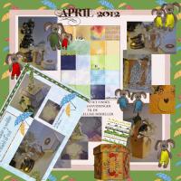 Billede: Ipis scrap og kort kit, april 2012, 11 ark 30,5x30,5 cm incl. idehæfte
