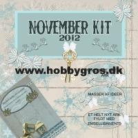 Billede: Ipis scrap og kort kit, november 2012, 11 ark incl. idehæfte