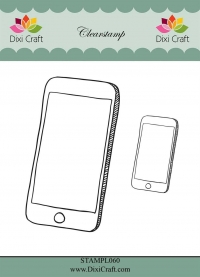 Billede: DIXI CRAFT CLEARSTAMP “Smartphone