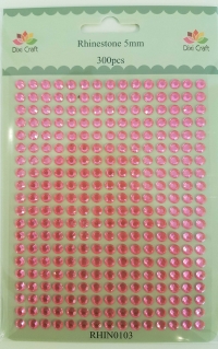 Billede: Dixi Craft Rhinsten 5mm RHIN0103 Pink