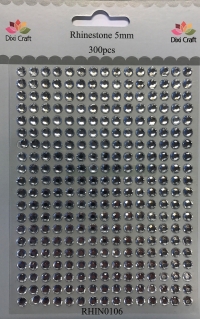 Billede:  Dixi Craft Rhinsten 5mm RHIN0106 Clear