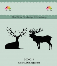 Billede: skæreskabelon Dixi Craft Die “Reindeer