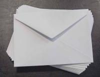 Billede: 50 stk. C6 kuverter med spidslukning, 11,4x16,2cm