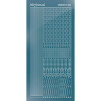 Billede: serie 3 ice blue spejl, hobbydots, førpris kr. 7,- nupris