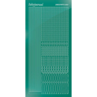 Billede: serie 3 mat julegrøn, hobbydots, førpris kr. 7,- nupris