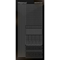 Billede: serie 3 sort, hobbydots, førpris kr. 7,- nupris