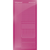 Billede: serie 3 pink spejl, hobbydots, førpris kr. 7,- nupris