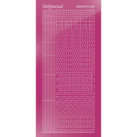 Billede: serie 5 pink spejl, hobbydots, førpris kr. 7,- nupris