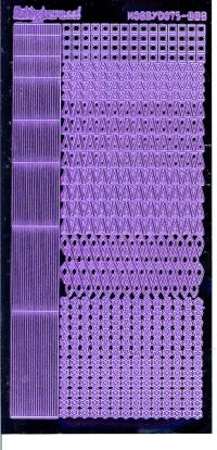 Billede: serie 9 violet spejl, hobbydots