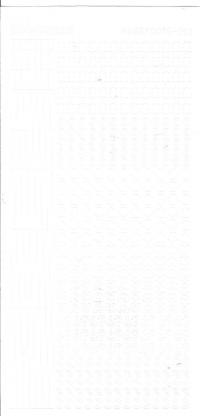 Billede: serie 10 hvid, hobbydots