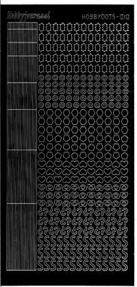 Billede: serie 10 sort, hobbydots