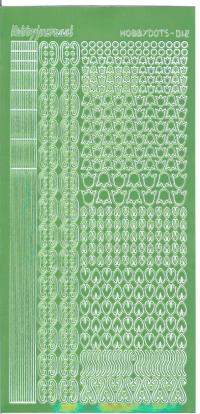 Billede: serie 12 appel green spejl, hobbydots