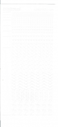 Billede: serie 14 hvid hobbydots stickers