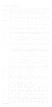 Billede: serie 16 hvid hobbydots stickers