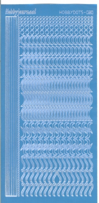 Billede: serie 20, hobbydots spejl ice blue