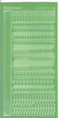 Billede: serie 20, hobbydots spejl appel green
