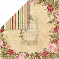 Billede: CRAFT & YOU SCRAPBOOKING ARK 30X30CM, Christmas Story-01, 1 ARK, CP-CS01, førpris kr. 8,- nupris