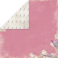 Billede: 1 ark CRAFT & YOU SCRAPBOOKING ARK 30X30CM, LAVENDER GARDEN-04, CP-LG04, førpris kr. 8,- nupris