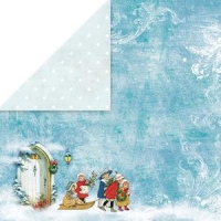 Billede: CRAFT & YOU SCRAPBOOKING ARK 30X30CM 1 ARK CP-WC03, White Christmas