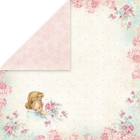 Billede: CRAFT & YOU SCRAPBOOKING ARK 30X30CM 1 ARK CP-SB01, dobbeltsidet Shabby Baby
