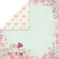 Billede: CRAFT & YOU SCRAPBOOKING ARK 30X30CM 1 ARK CP-SB03, dobbeltsidet Shabby Baby