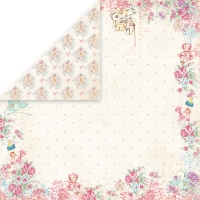 Billede: CRAFT & YOU SCRAPBOOKING ARK 30X30CM 1 ARK CP-SB05, dobbeltsidet Shabby Baby