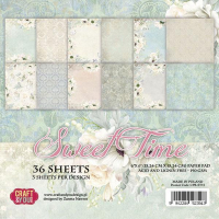 Billede: CRAFT & YOU PAPIRPAKNING 15X15CM 36 ARK DOBBELTSIDET 3X12 DESIGN, CPB-ST15, Sweet Time
