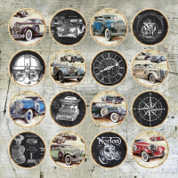 Billede: CRAFT & YOU SCRAPBOOKING ARK, ENKELTSIDET, 30X30CM 1 ARK CP-VM07, Vintage Man