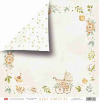 Billede: 1 ark dobbeltsidet Craft & You Scrapbooking Sheets