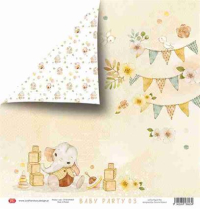 Billede: 1 ark dobbeltsidet Craft & You Scrapbooking Sheets