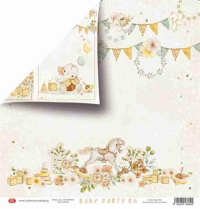 Billede: 1 ark dobbeltsidet Craft & You Scrapbooking Sheets